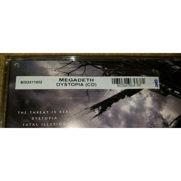 MEGADETH promo cd DYSTOPIA 11 tracks b002411602 - Picture 5 of 9